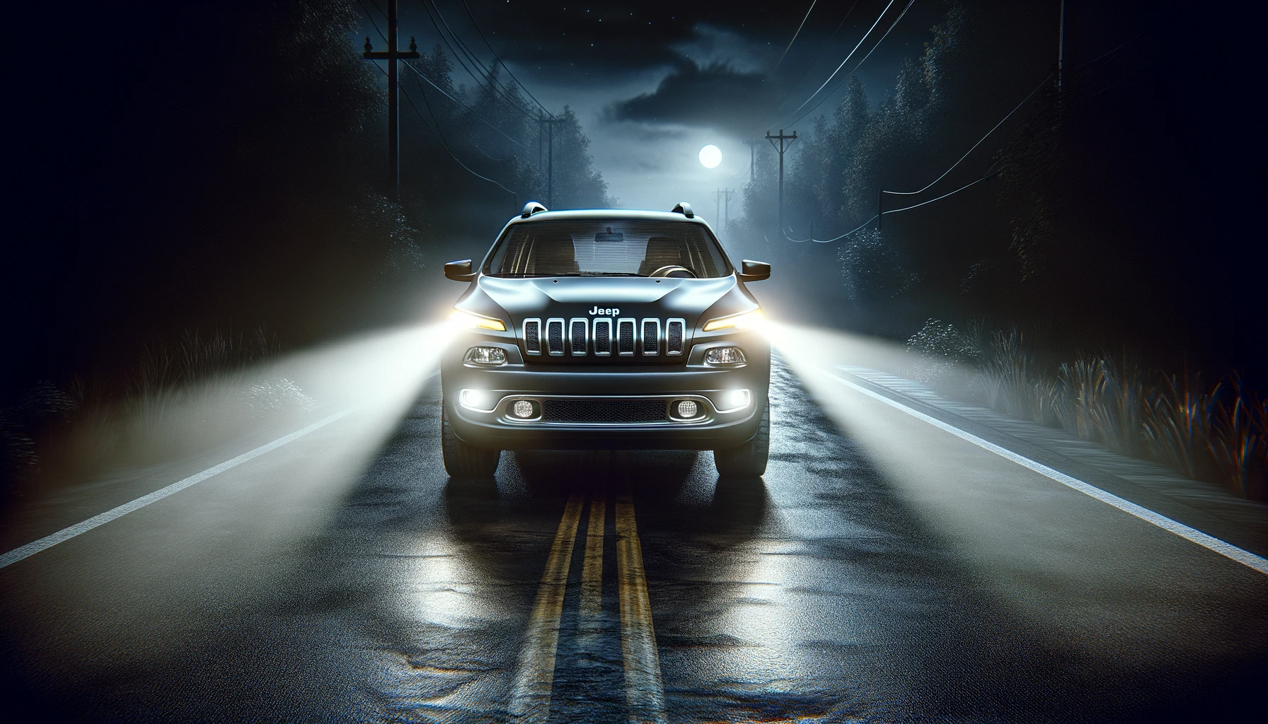 jeep cherokee headlights turn off while driving