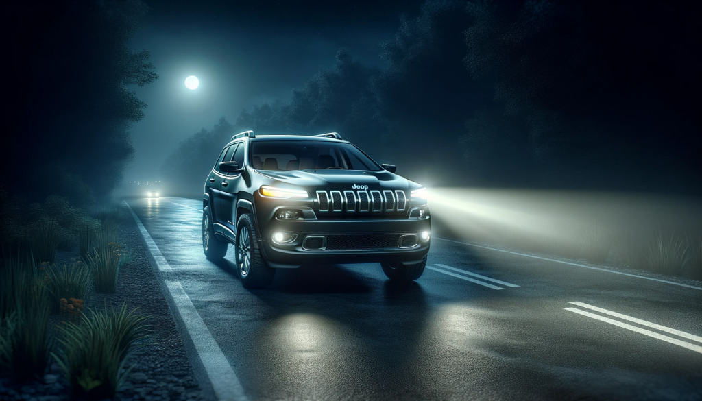 jeep cherokee headlights turn off while driving