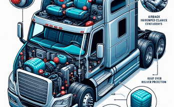 The-image-should-depict-a-semi-truck-equipped-with-modern-airbag-technology